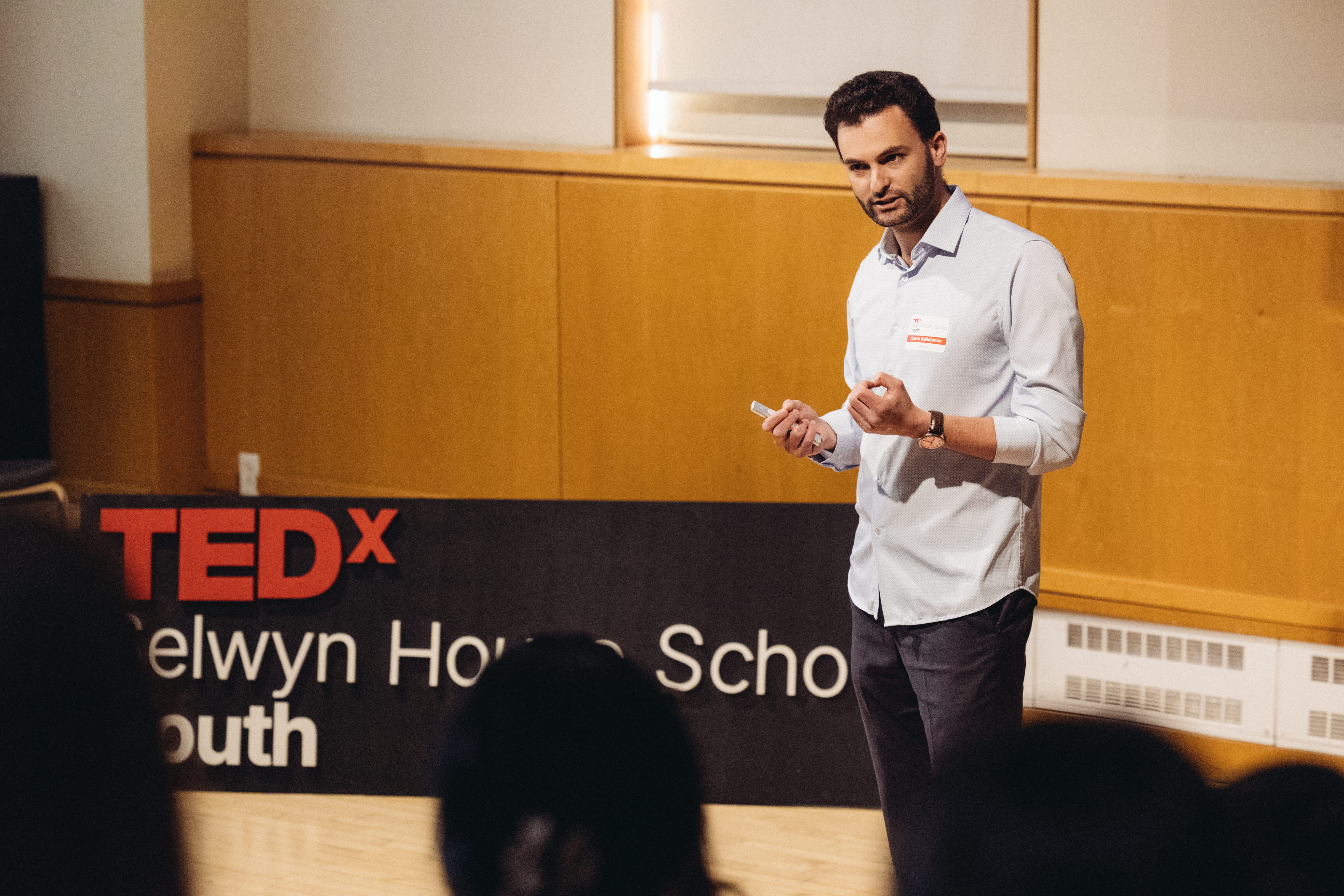 Speaker presenting